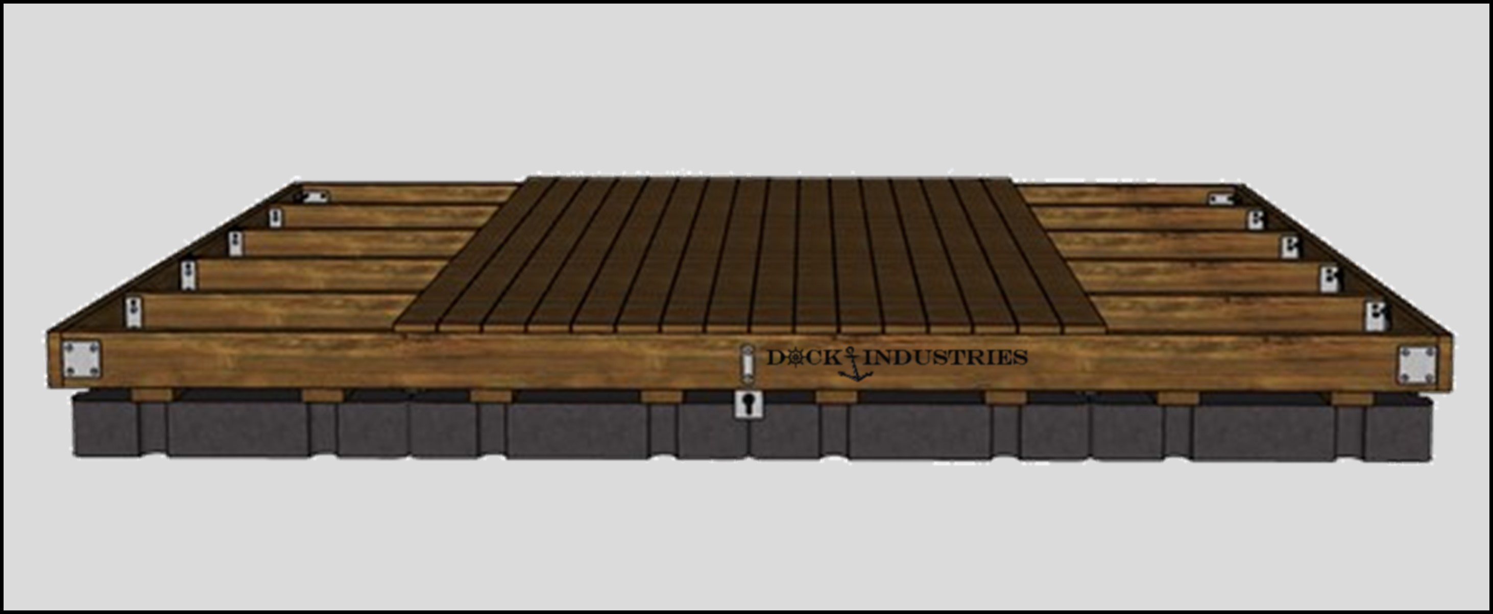 Ensemble de quai Résidentiel 10'x16'