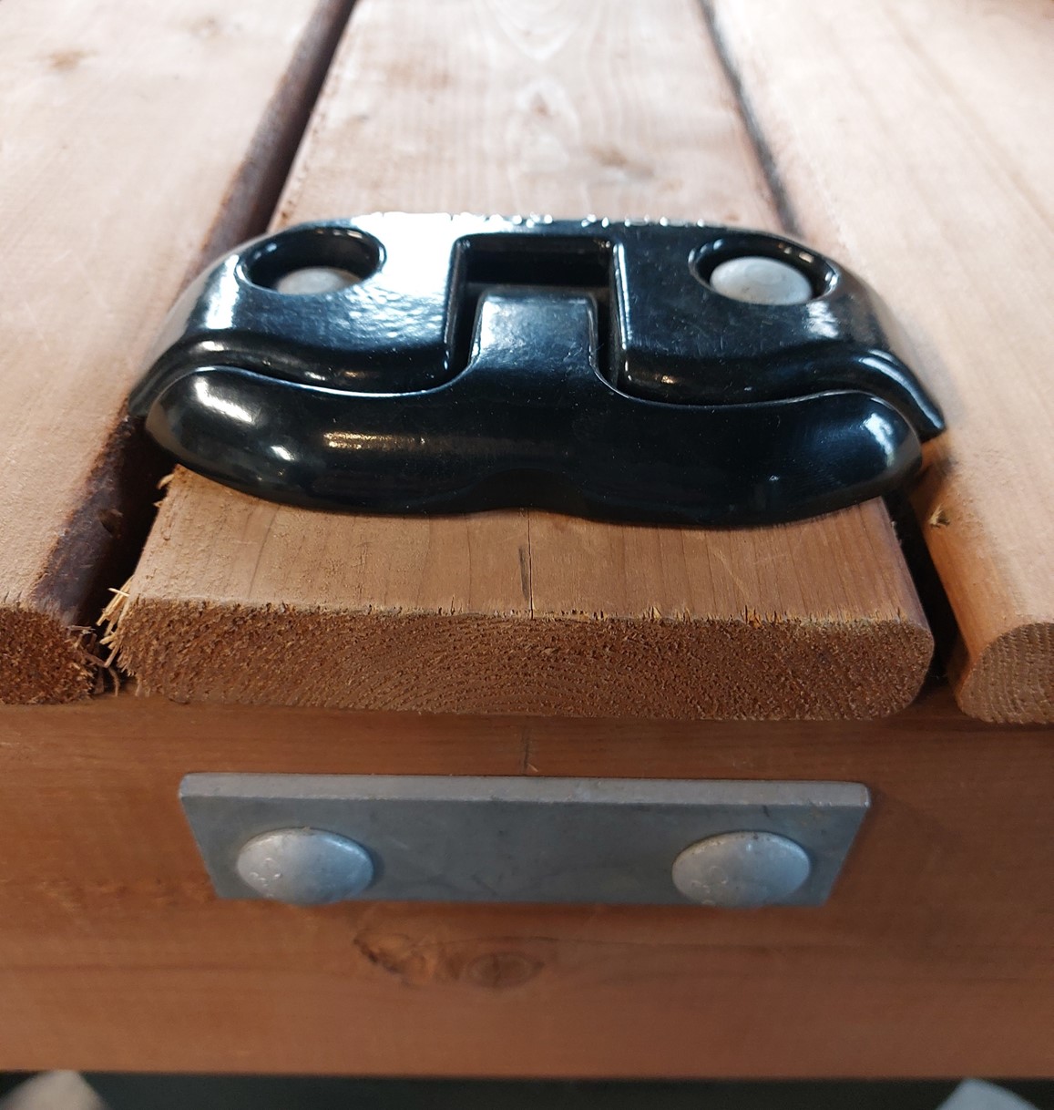 6''« FlipUp» cleats and hardware kit of 4 8001K4 Dock Industries