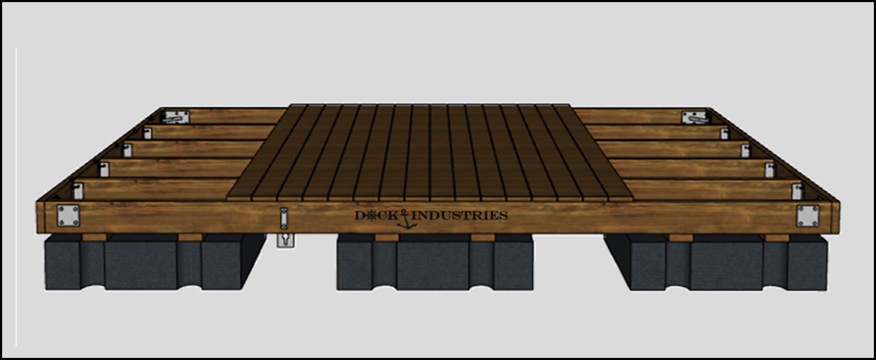Heavy Duty dock kit 10'x16'