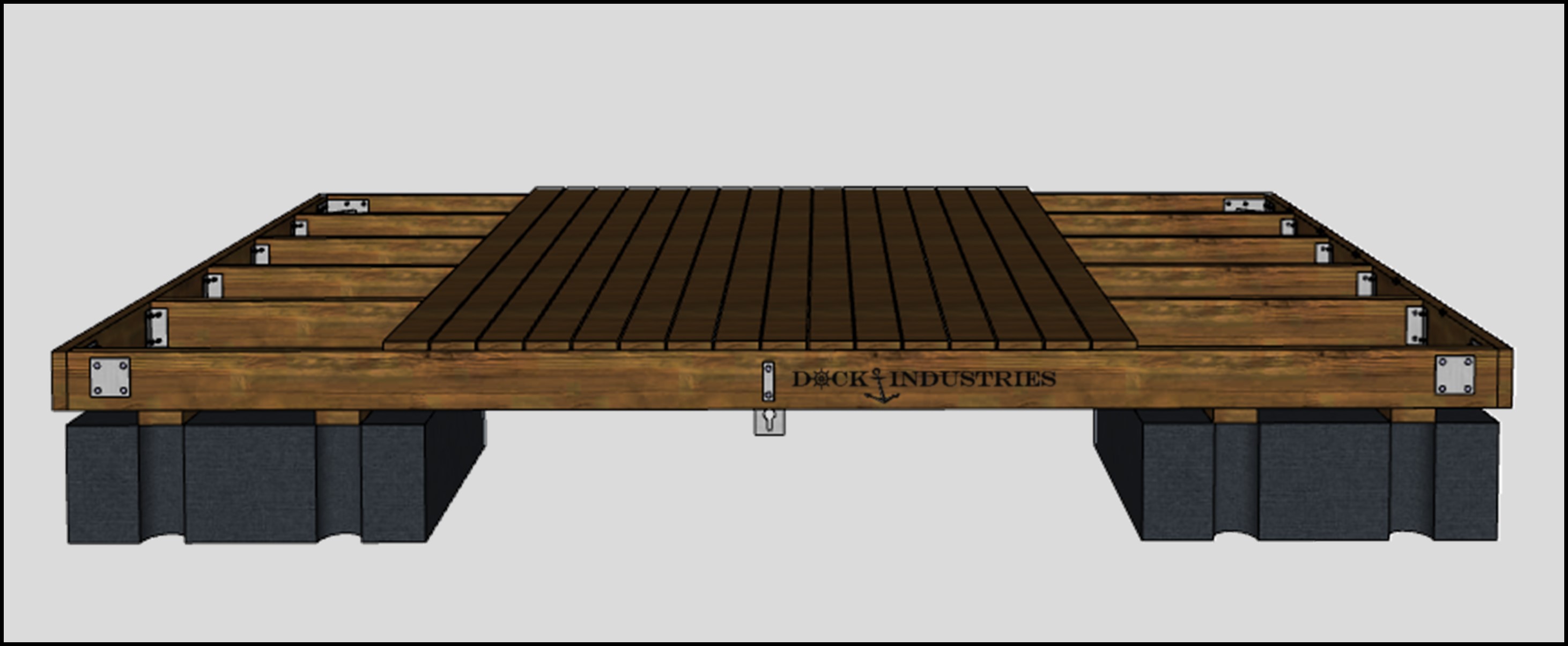 Heavy Duty dock kit 10'x16'