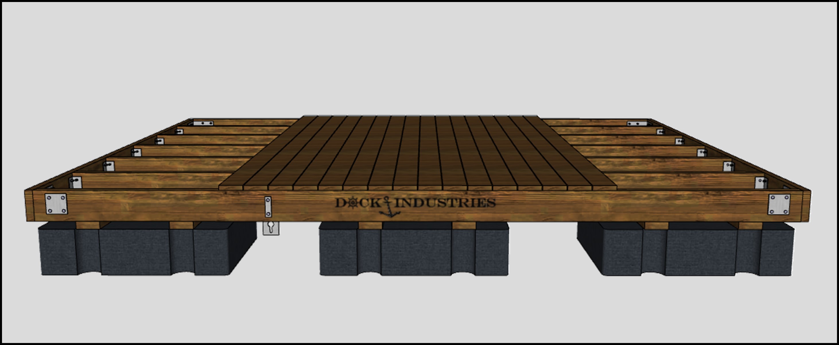 Heavy Duty dock kit 12'x16'