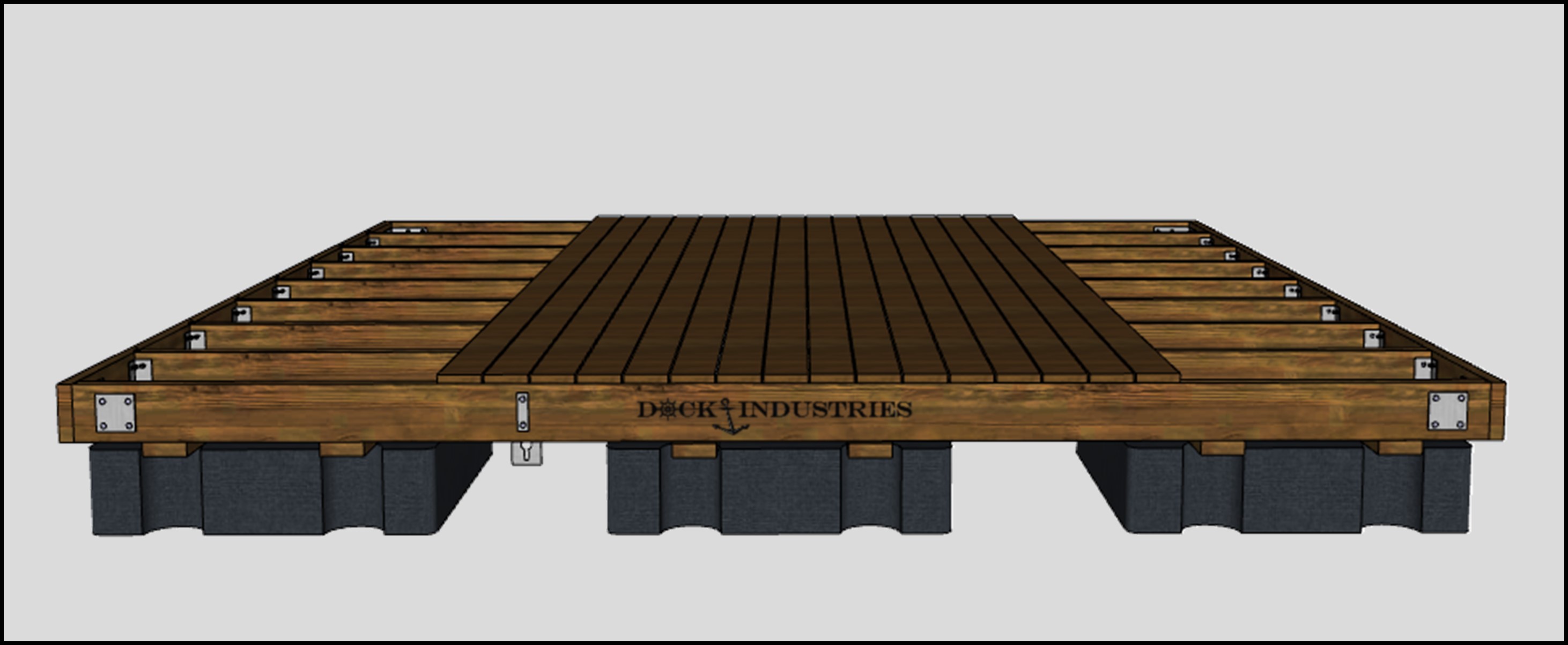 Heavy Duty dock kit 16'x16'