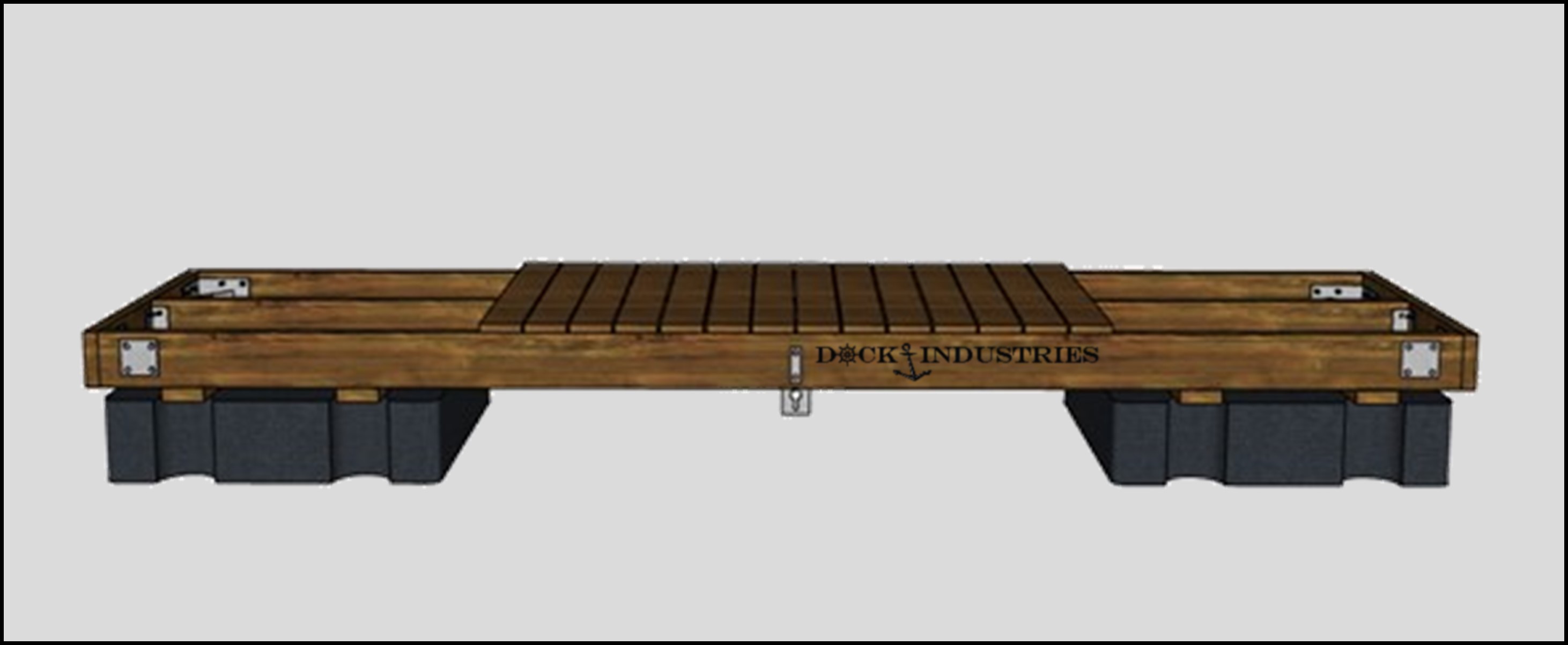 Heavy Duty dock kit 4'x16'