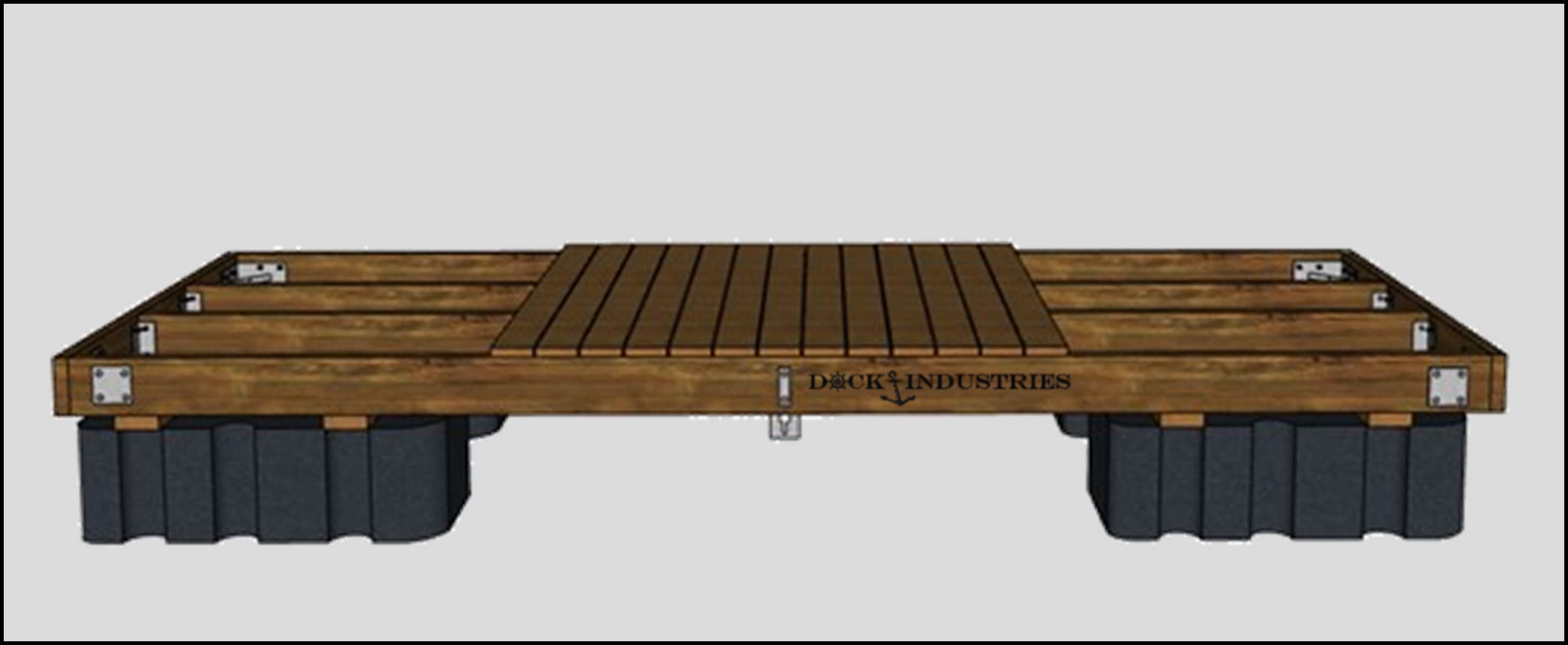 Heavy Duty dock kit 6'x16'