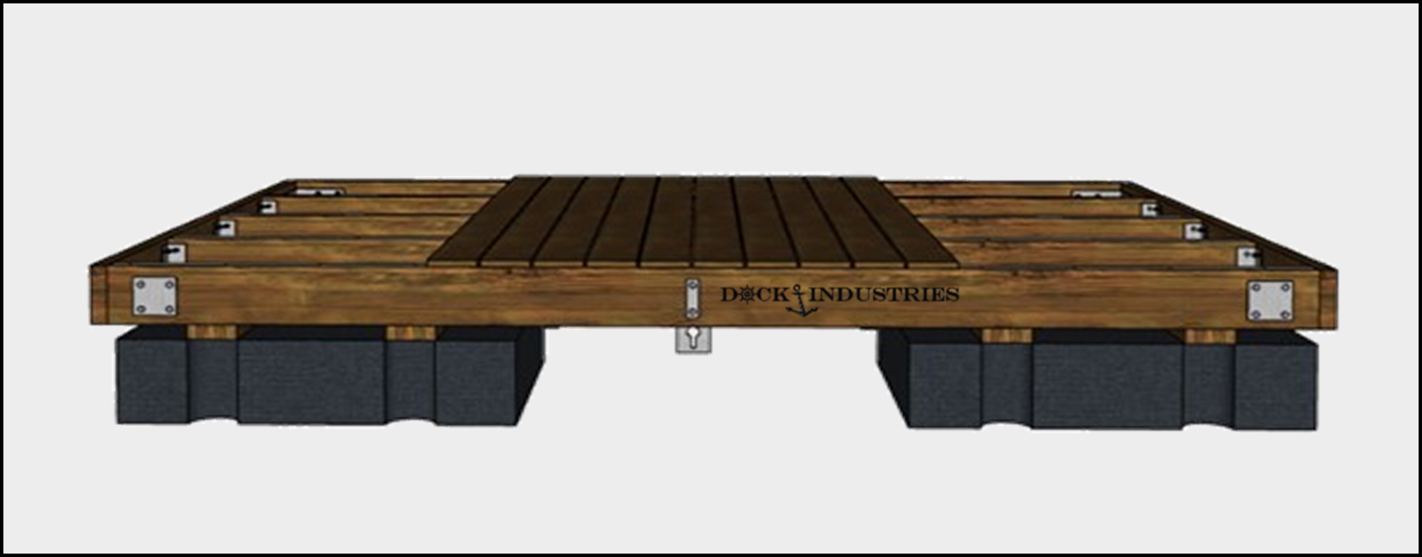 Heavy Duty dock kit 8'x12'