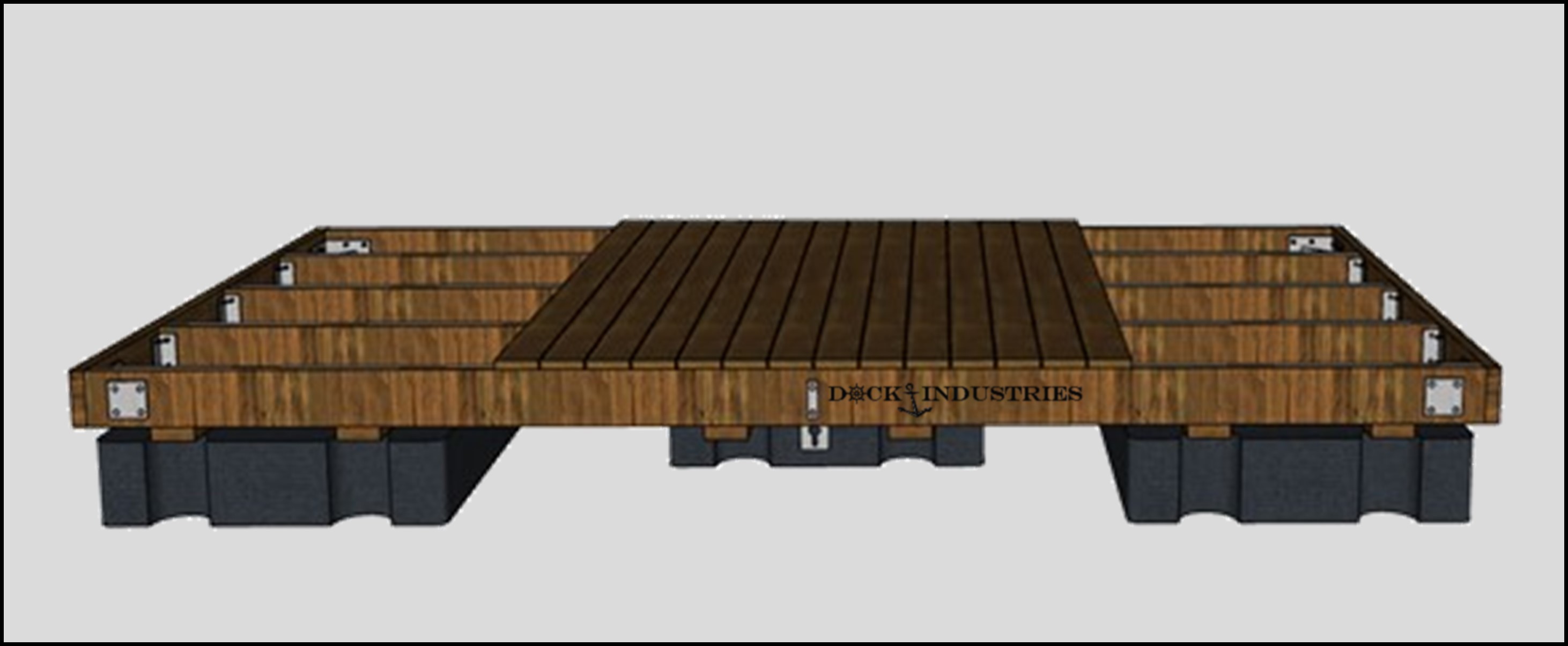 Heavy Duty dock kit 8'x16'