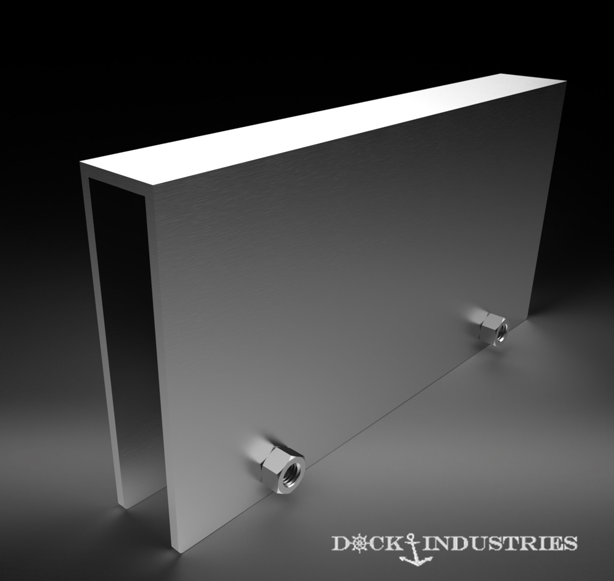 Aluminium outboard motor mounts Dock Industries