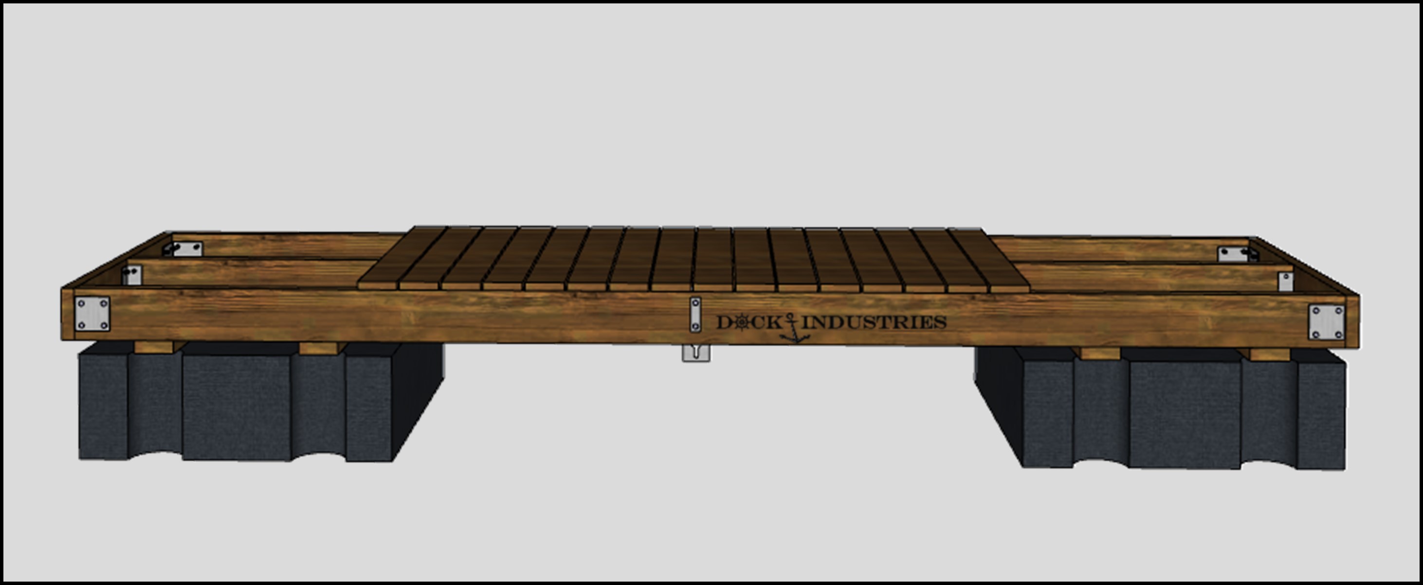 Ensemble de quai Résidentiel 4'x16'