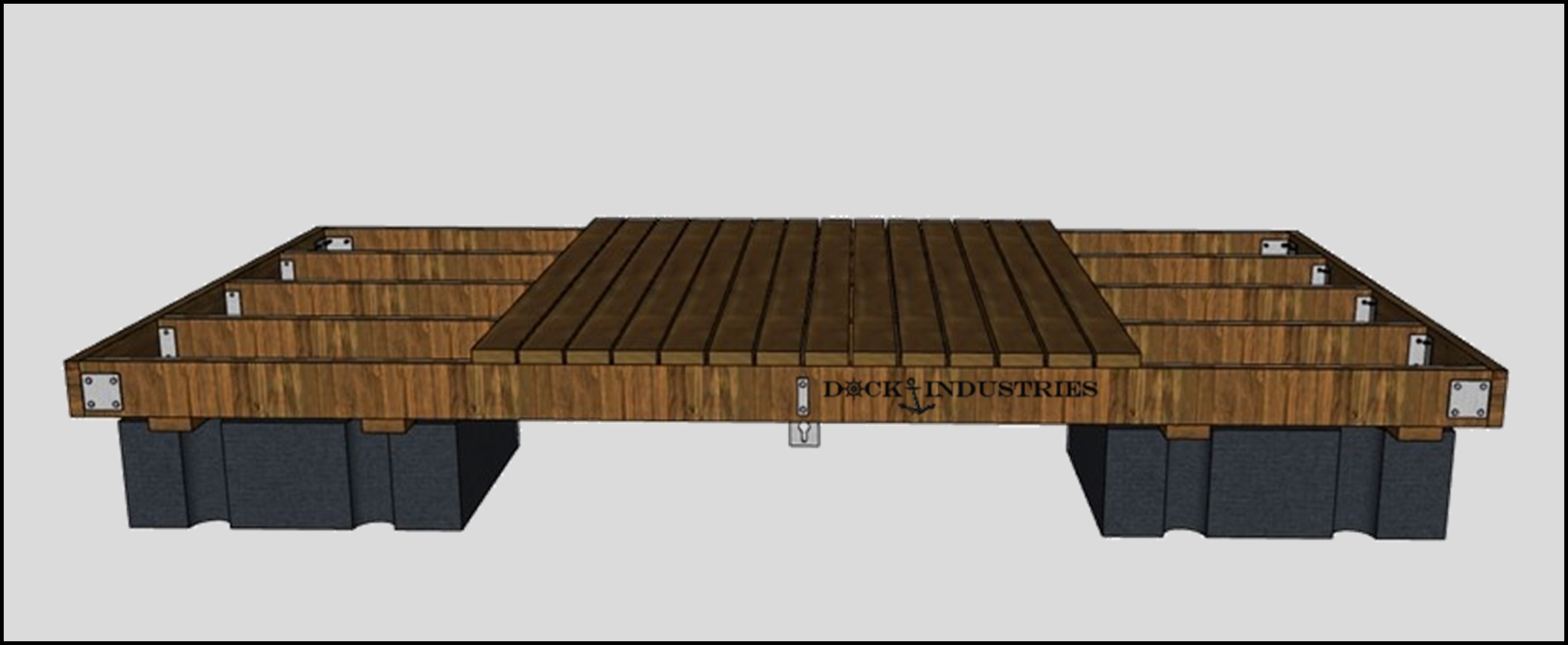 Ensemble de quai Résidentiel 8'x16'