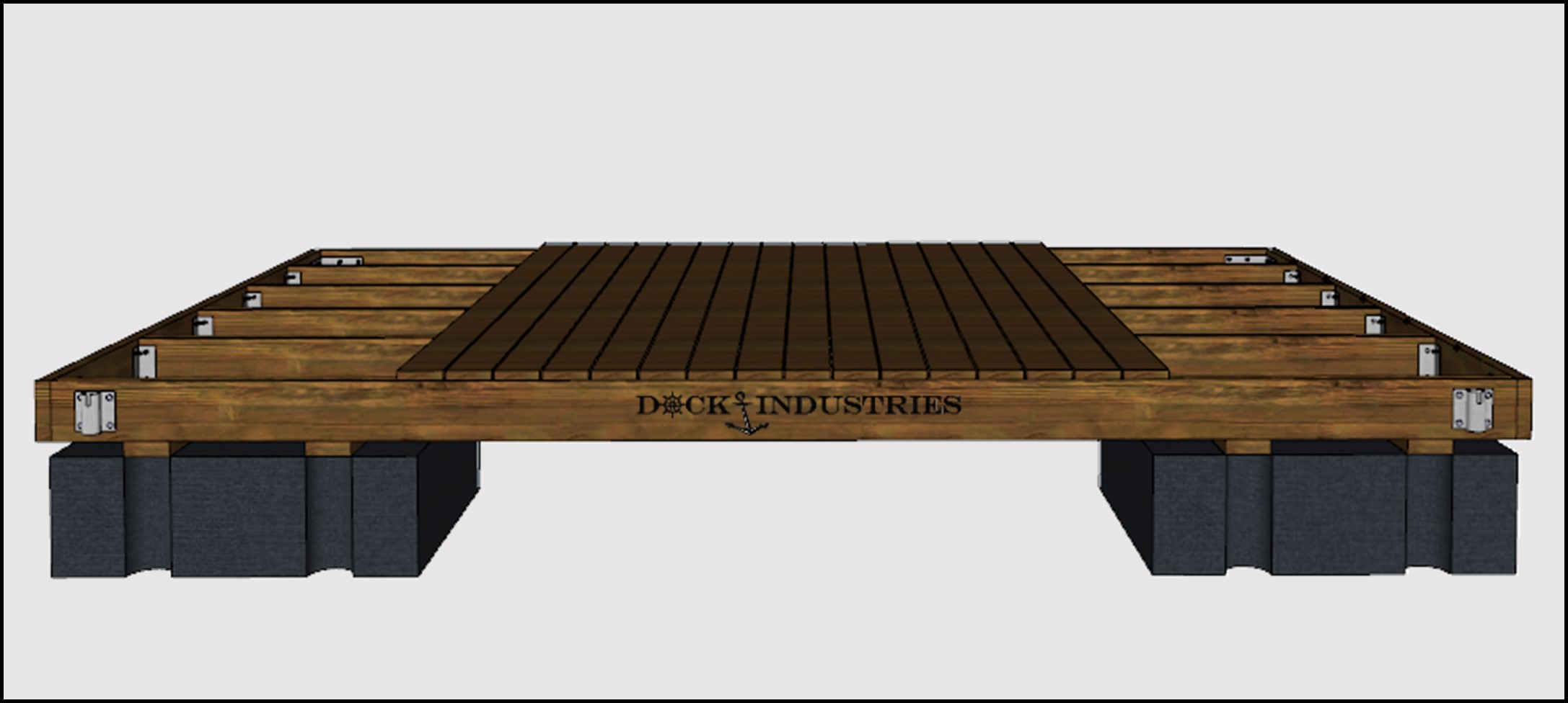 Heavy Duty dock kit 10'x16' - For posts