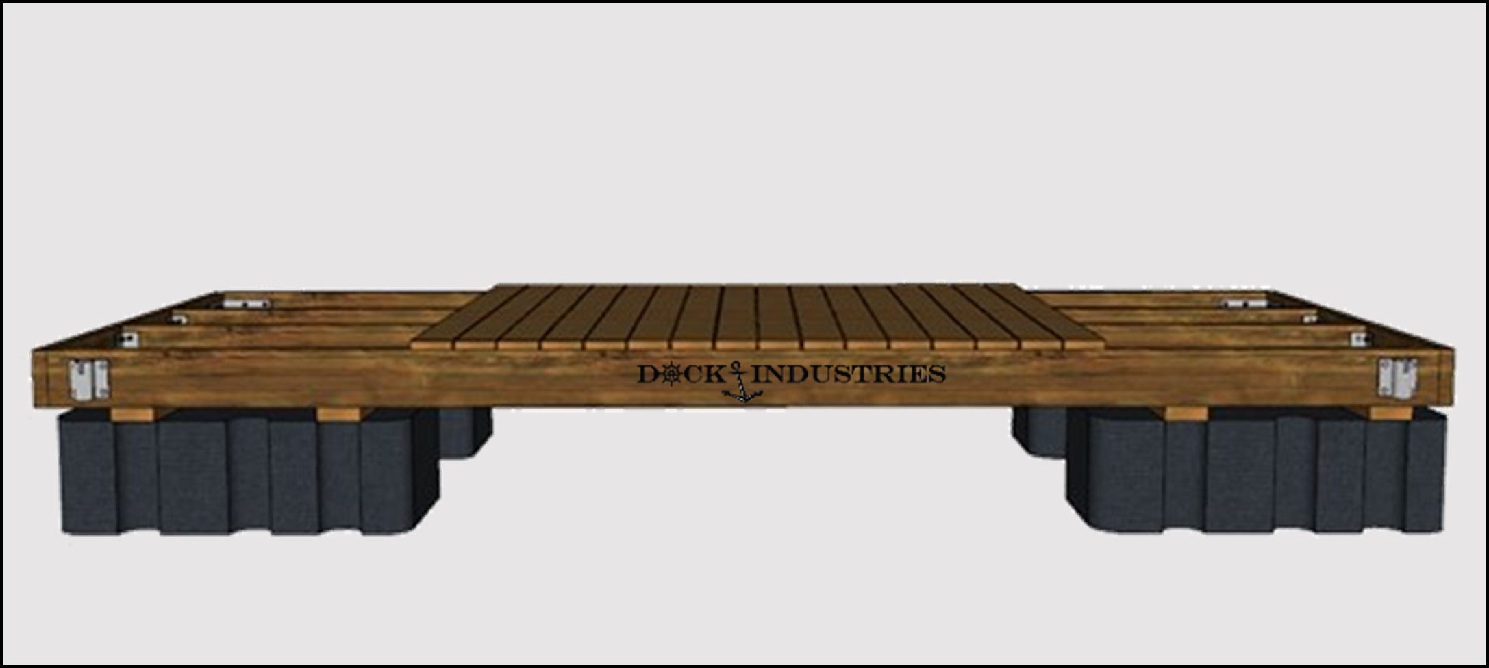 Heavy Duty dock kit 6'x16' - For posts