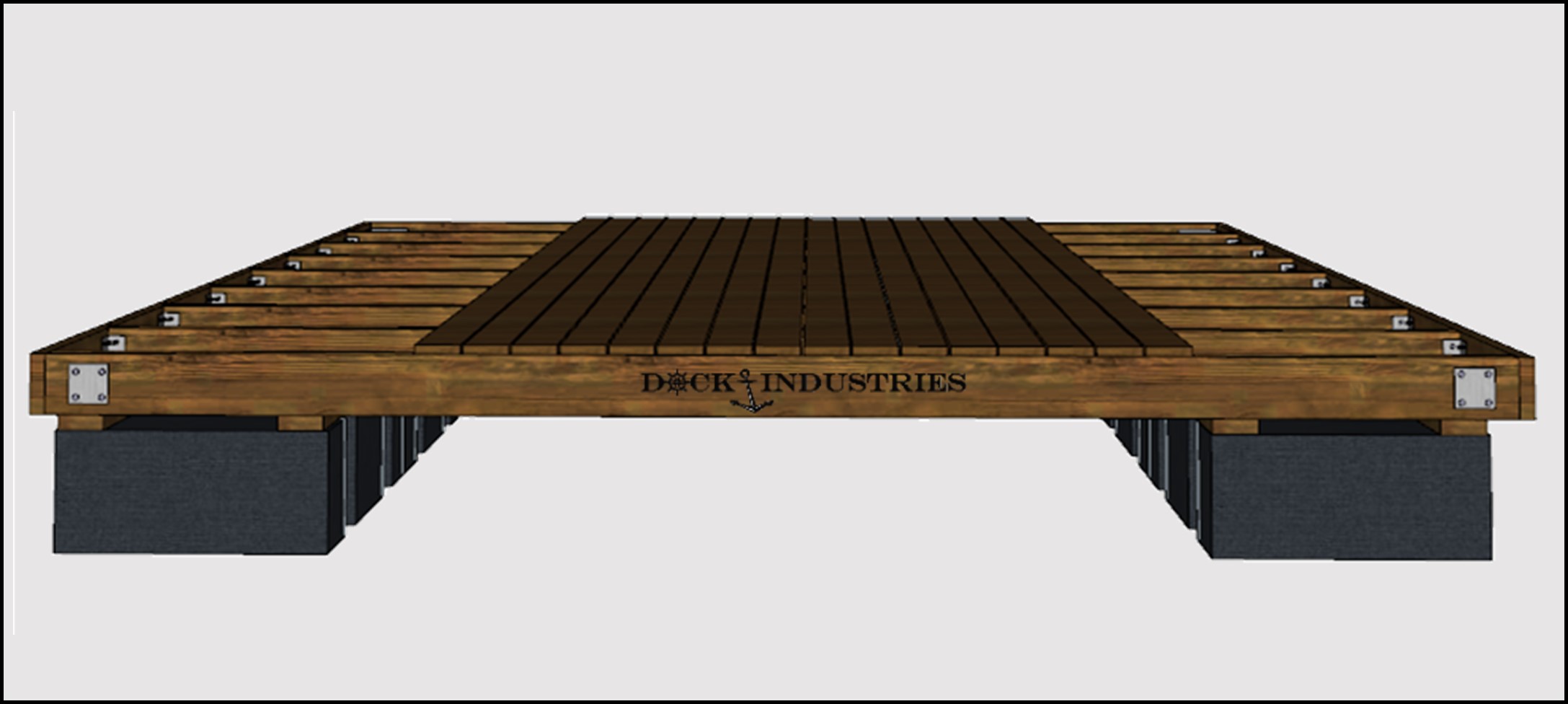 Heavy Duty dock kit 16'x16' - Unanchored