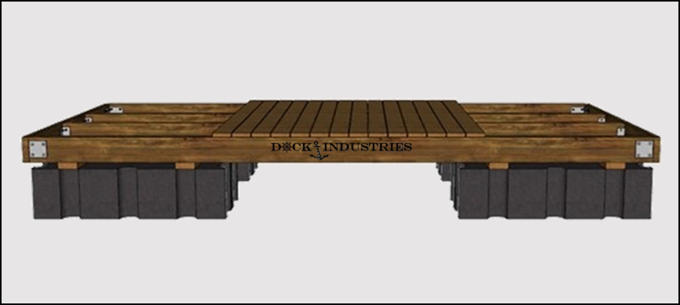 Ensemble de quai Résidentiel 6'x16' - Sans ancrage
